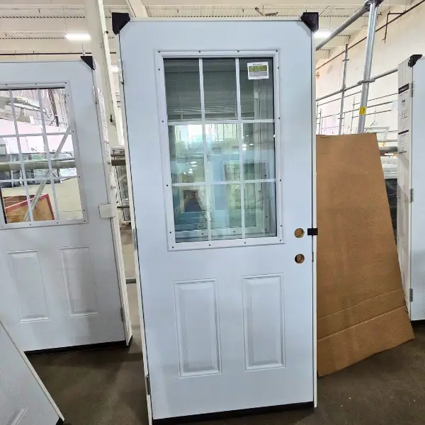 A 22 x 36 Door - 9 Lite Internal Grill