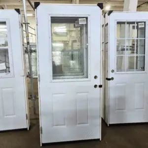 A 22 x 36 Entry Door - Clear Low E Glass