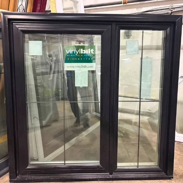 48x48 Casement Window with a Espresso frame