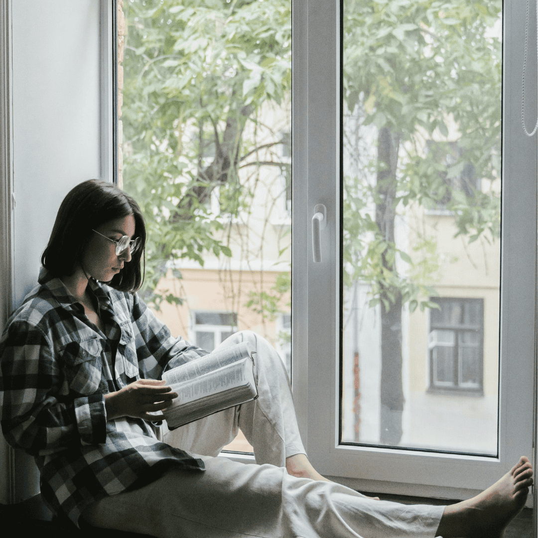 Lady by Window Lady by Window